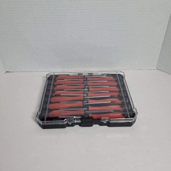 Parkside Precision Screwdriver Slotted & Cross-Head Set Non Slip Handle - Picture 6 of 8